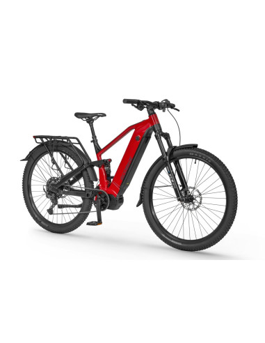 Rower elektryczny Ecobike RX 500 MAX Black Red SUV | Full Suspension
