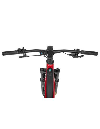 Rower elektryczny Ecobike RX 500 MAX Black Red SUV | Full Suspension