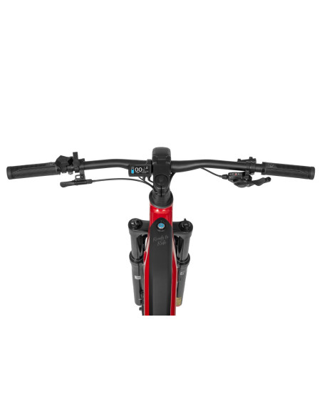 Rower elektryczny Ecobike RX 500 MAX Black Red SUV | Full Suspension
