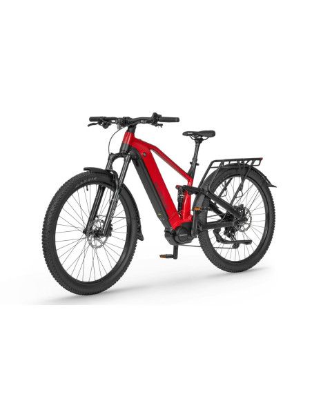 Rower elektryczny Ecobike RX 500 MAX Black Red SUV | Full Suspension