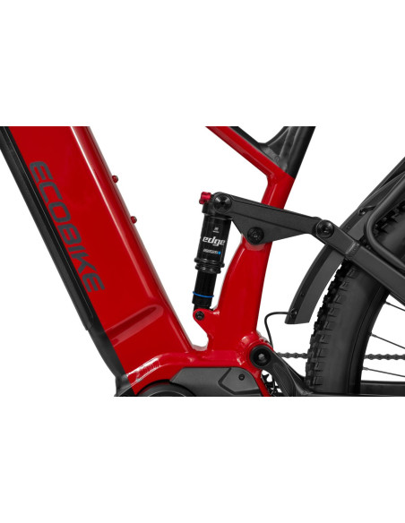 Rower elektryczny Ecobike RX 500 MAX Black Red SUV | Full Suspension