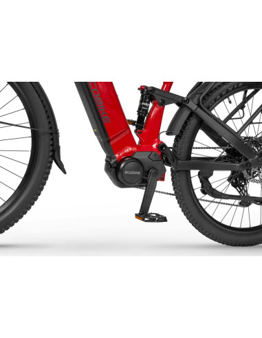 Rower elektryczny Ecobike RX 500 MAX Black Red SUV | Full Suspension
