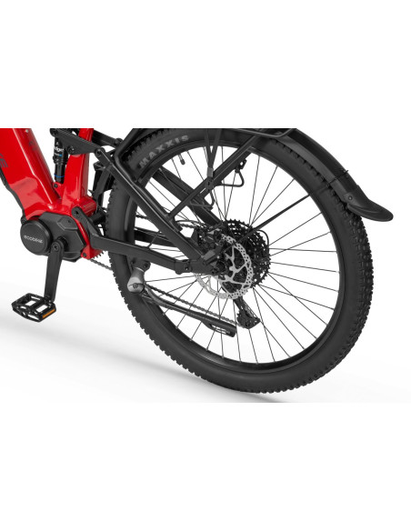 Rower elektryczny Ecobike RX 500 MAX Black Red SUV | Full Suspension