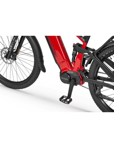 Rower elektryczny Ecobike RX 500 MAX Black Red SUV | Full Suspension