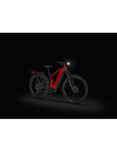 Rower elektryczny Ecobike RX 500 MAX Black Red SUV | Full Suspension