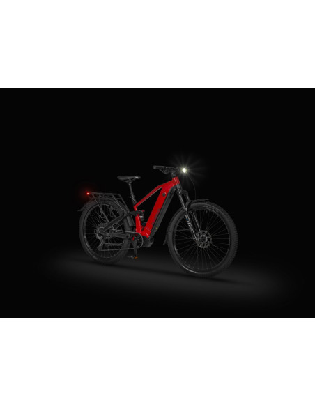 Rower elektryczny Ecobike RX 500 MAX Black Red SUV | Full Suspension