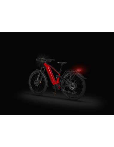 Rower elektryczny Ecobike RX 500 MAX Black Red SUV | Full Suspension
