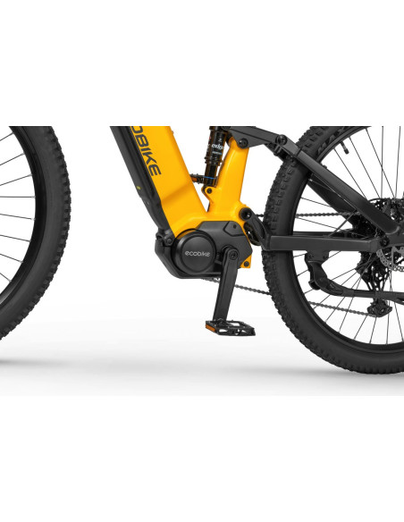 Rower elektryczny Ecobike RX 500 MAX Yellow | Full Suspension