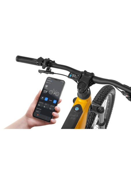 Rower elektryczny Ecobike RX 500 MAX Yellow | Full Suspension