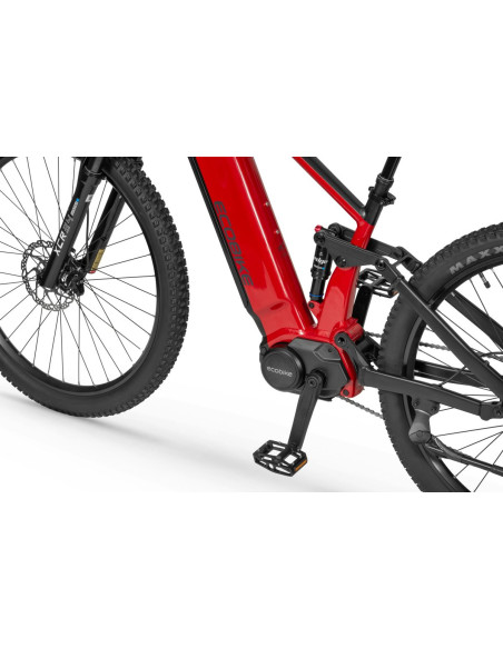 Rower elektryczny Ecobike RX 500 MAX Black Red | Full Suspension