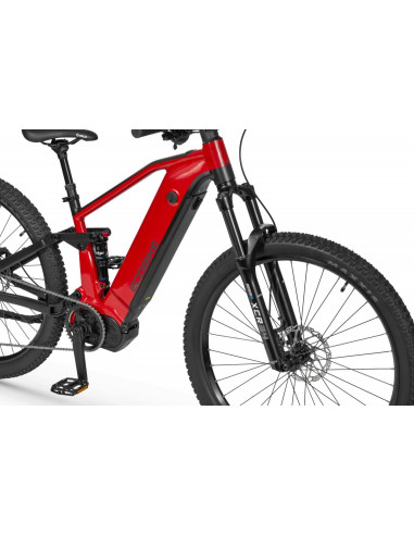 Rower elektryczny Ecobike RX 500 MAX Black Red | Full Suspension