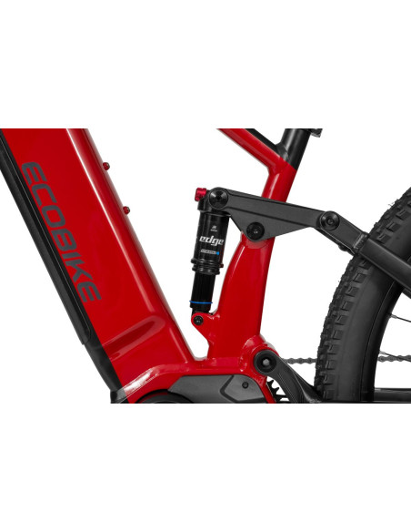 Rower elektryczny Ecobike RX 500 MAX Black Red | Full Suspension