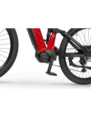 Rower elektryczny Ecobike RX 500 MAX Black Red | Full Suspension