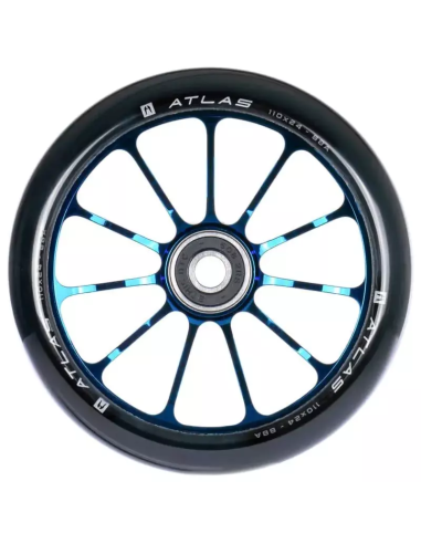 Kółko Ethic Atlas Pro 110mm Chrome Blue
