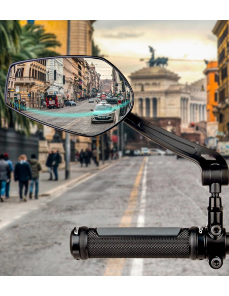 Lusterko rowerowe EasyDo RM03 75x125 mm