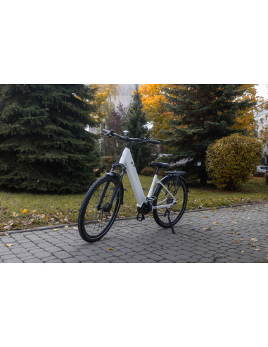 Rower elektryczny Barton M210 2.0 Biała Perła