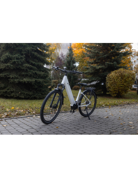 Rower elektryczny Barton M210 2.0 Biała Perła
