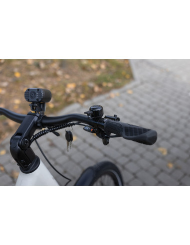 Rower elektryczny Barton M210 2.0 Biała Perła