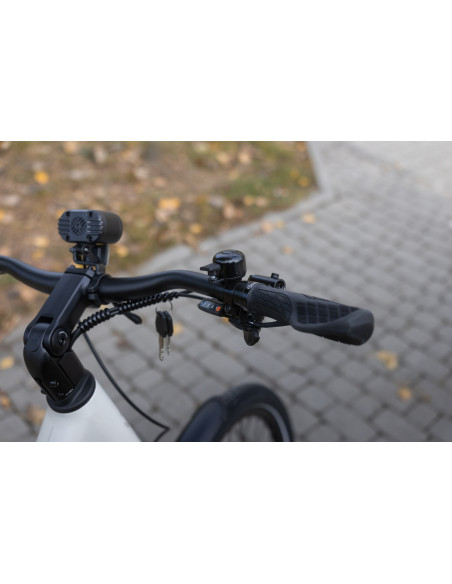 Rower elektryczny Barton M210 2.0 Biała Perła