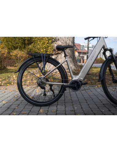 Rower elektryczny Barton M210 2.0 Szampański