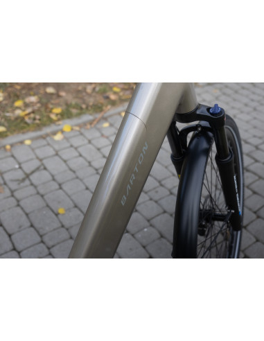 Rower elektryczny Barton M210 2.0 Szampański