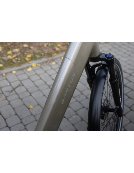Rower elektryczny Barton M210 2.0 Szampański