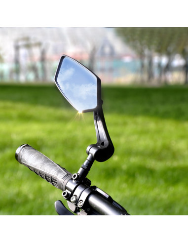 Lusterko rowerowe EasyDo RM01 60x150 mm