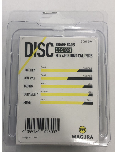 Klocki Hamulcowe Magura 8.S Sport