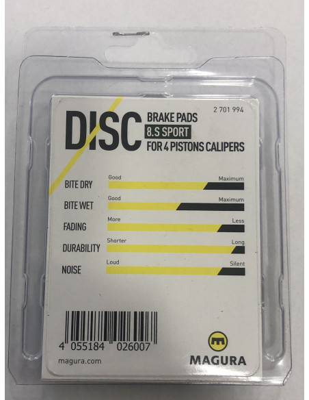 Klocki Hamulcowe Magura 8.S Sport