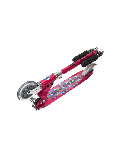 Hulajnoga Micro Sprite Malinowe Kwiatki Kropki