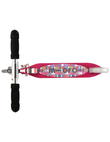 Hulajnoga Micro Sprite Malinowe Kwiatki Kropki