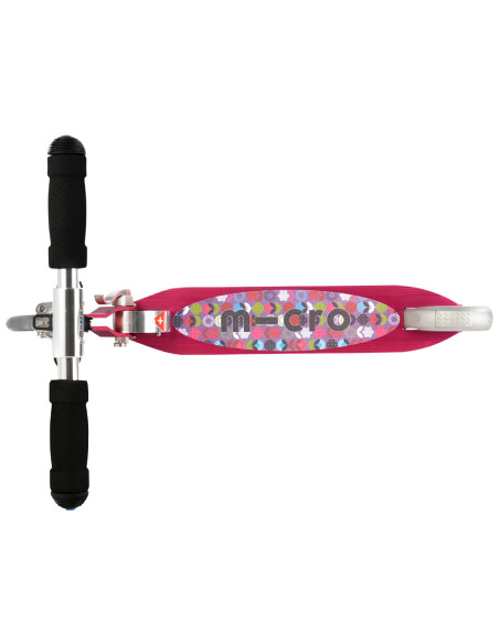 Hulajnoga Micro Sprite Malinowe Kwiatki Kropki