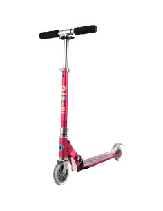 Hulajnoga Micro Sprite Malinowe Kwiatki Kropki