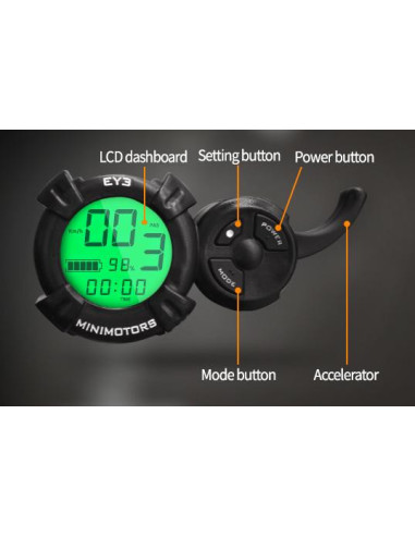 Licznik manetka EYE 3 Minimotors | DoMiasta.pl