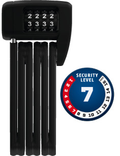 Zapięcie Rowerowe ABUS Bordo Lite Mini 6055C/60 BK