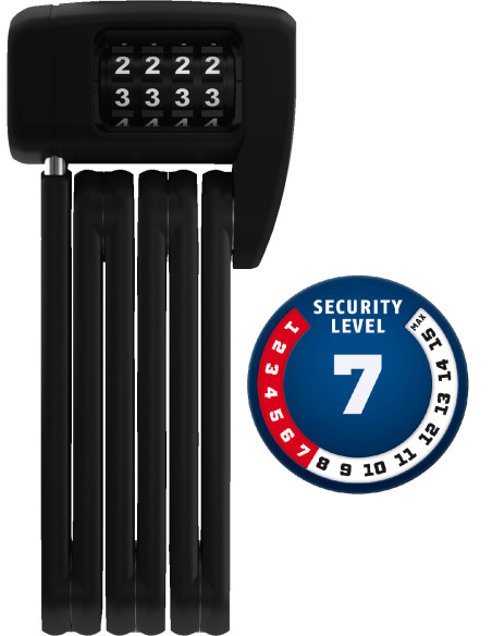 Zapięcie Rowerowe ABUS Bordo Lite Mini 6055C/60 BK