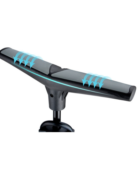 Pompka rowerowa z manometrem podłogowa aluminiowa EasyDo