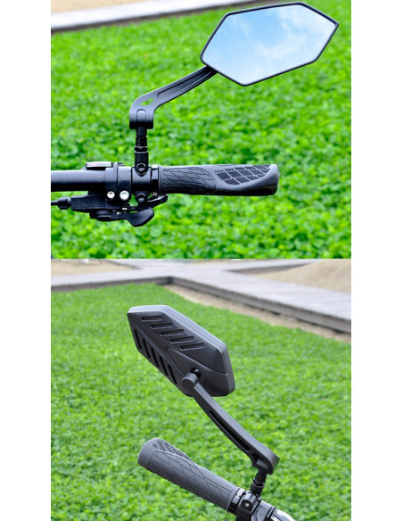 Lusterko rowerowe EasyDo RM05 72x140 mm