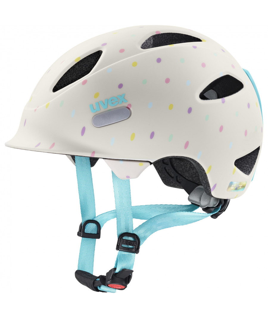 Kask rowerowy Uvex Oyo Style Egg Dots Mat