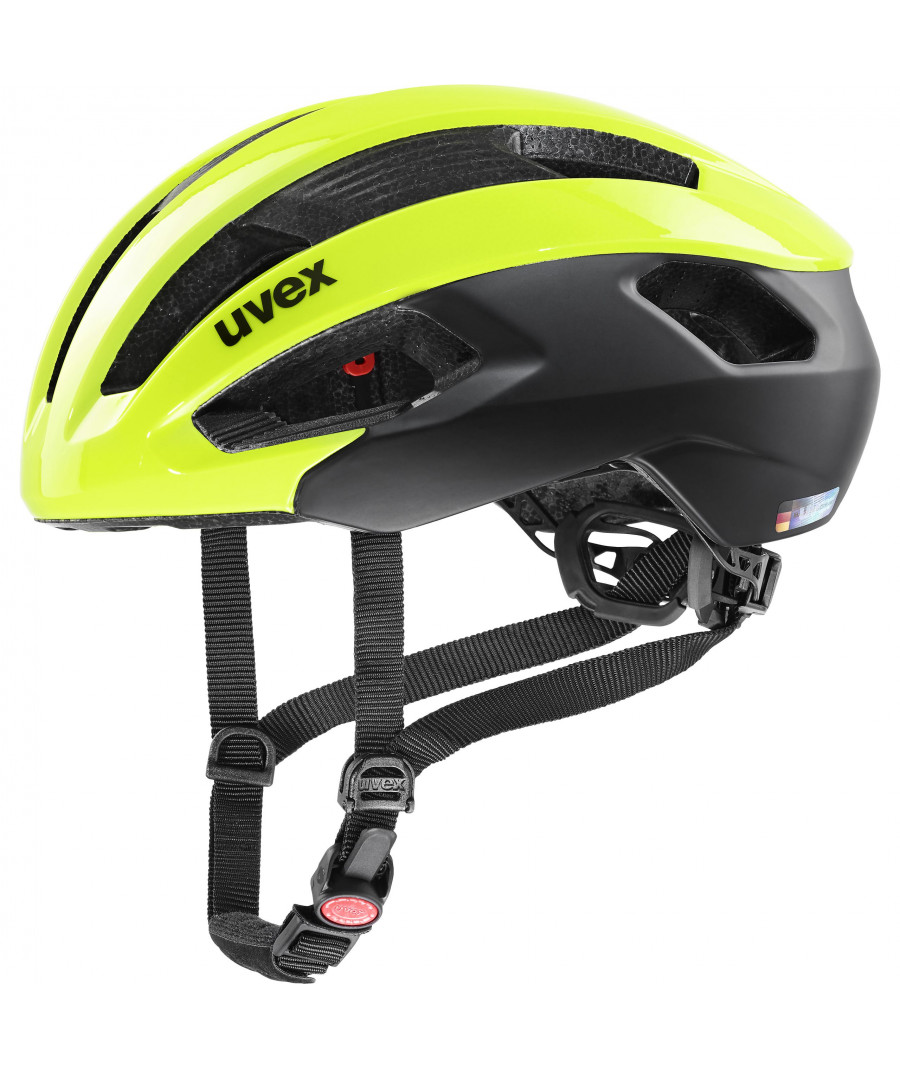 Kask rowerowy Uvex Rise CC Neon Yellow-Black