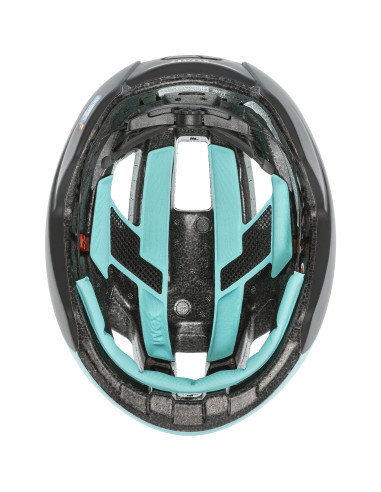 Kask rowerowy Uvex Rise CC Aqua-Black