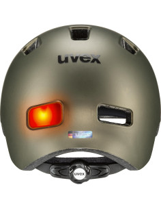 Kask rowerowy Uvex City 4 Green Smoke Mat 2