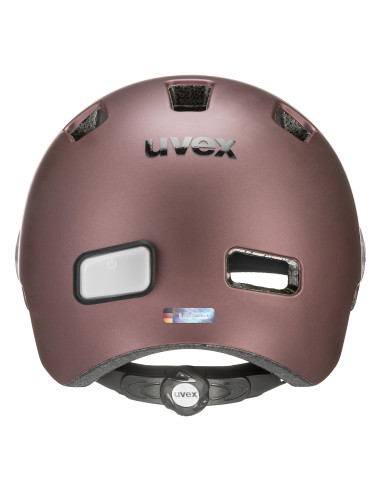 Kask rowerowy Uvex Rush Visor Blackberry Mat