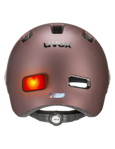 Kask rowerowy Uvex Rush Visor Blackberry Mat