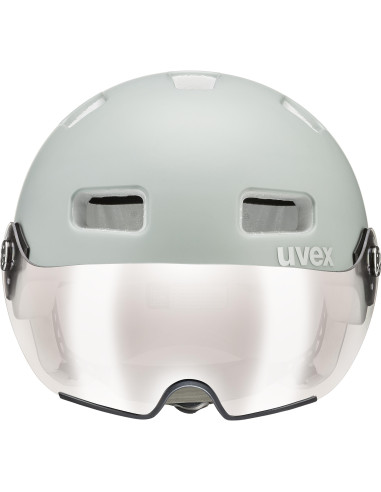 Kask rowerowy Uvex Rush Visor Papyrus-Grey Mat 55-58 cm