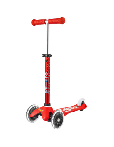 Hulajnoga Mini Micro Deluxe Czerwona (RED) LED