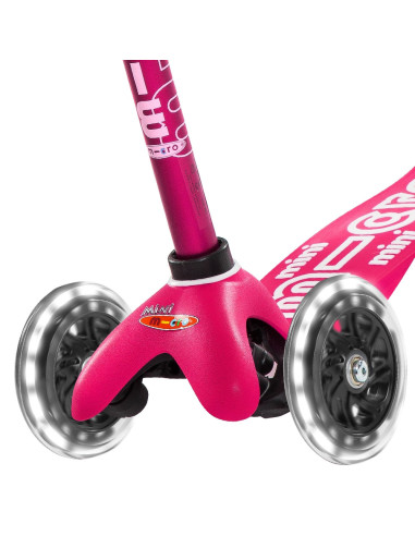 Hulajnoga Mini Micro Deluxe Różowa (Pink) LED