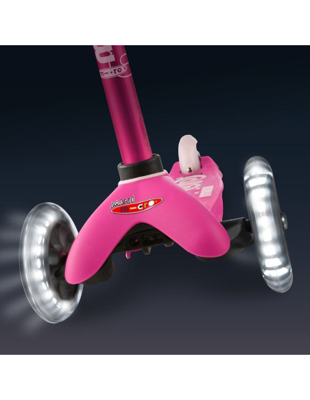 Hulajnoga Mini Micro Deluxe Różowa (Pink) LED