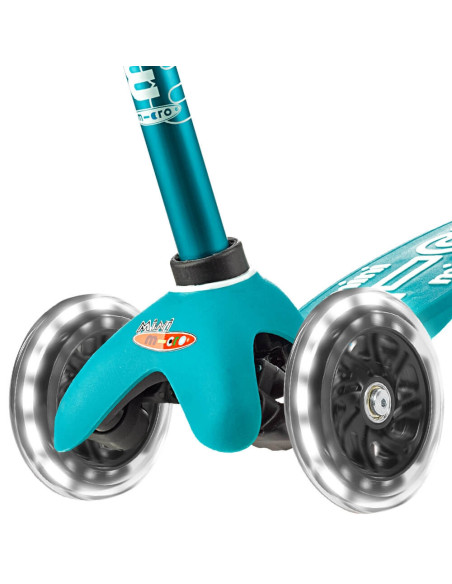 Hulajnoga Mini Micro Deluxe Morska (Aqua) LED