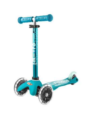 Hulajnoga Mini Micro Deluxe Morska (Aqua) LED